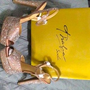 Rhinestones Platform Heels